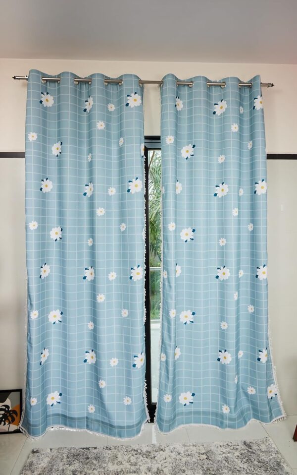 Tramb Printed Polyester Curtains: Stylish Privacy and Noise Reduction for Your Home