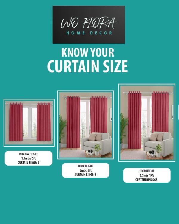 Elegant Room Darkening Window Curtains in Golden - Set of 2, 4x5 Feet - Image 5