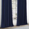 Custom Navy Blue 75" Wide Blackout Curtains for Living Room and Bedroom - Image 6