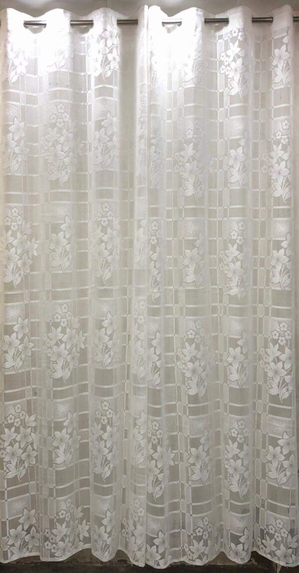 Elegant Sheer Curtains for Living Room and Bedroom - Set of 2 - Image 2