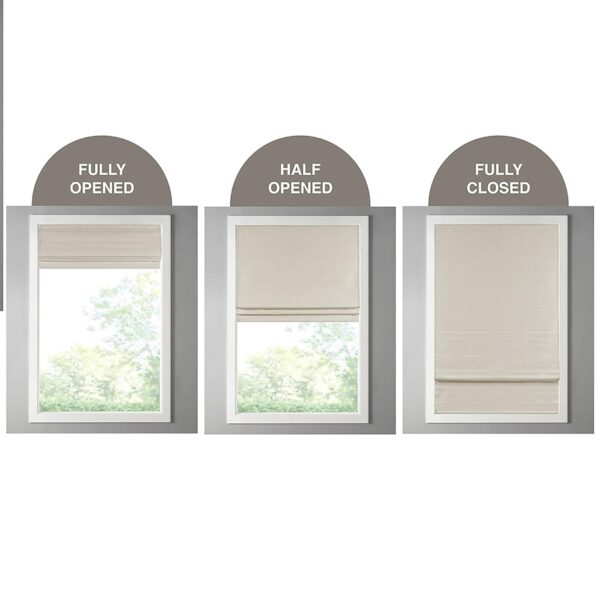 Madison Park Cordless Roman Shades: Stylish, Energy Efficient Window Treatment for Any Room - Image 16