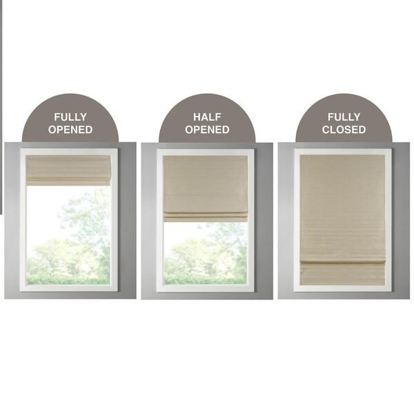 Madison Park Cordless Roman Shades: Stylish, Energy Efficient Window Treatment for Any Room - Image 9