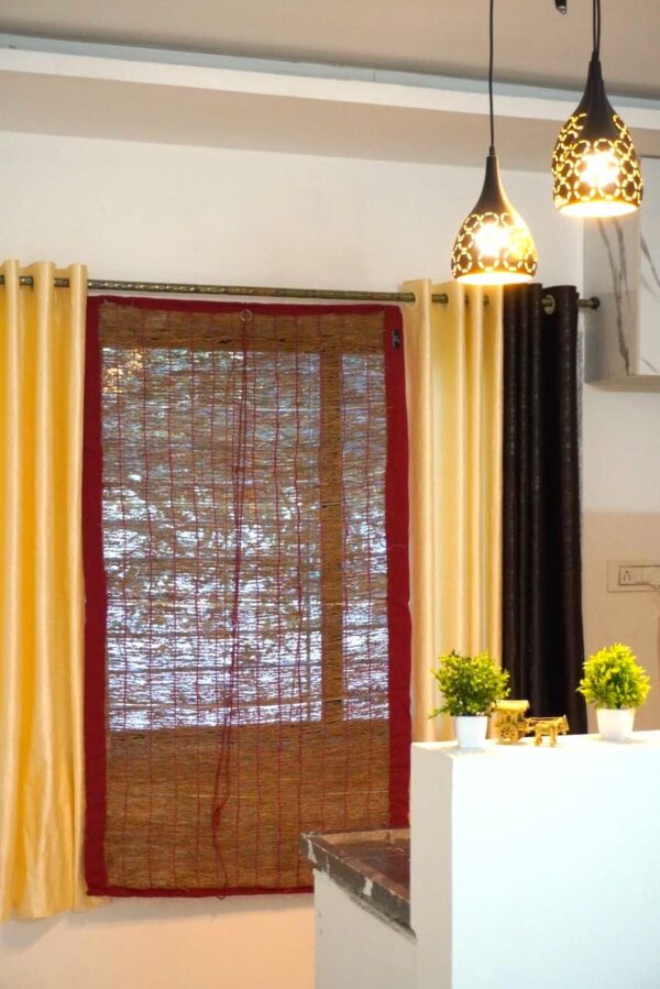 Vetiver Curtains: Handmade Khus Grass Blinds for Cooling & Natural Fragrance - Image 5