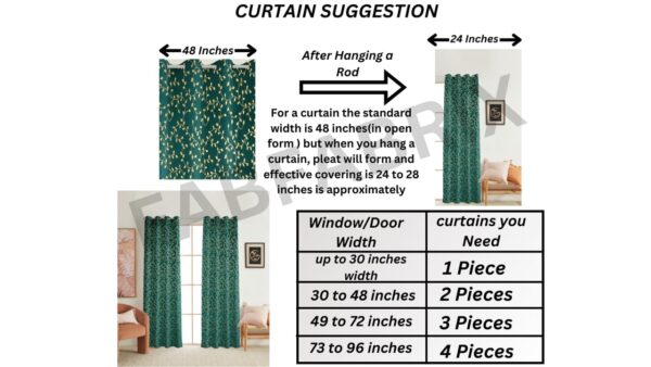 Luxury Light Pink Velvet Room Darkening Curtains - Pack of 2 for 6 Feet Windows - Image 2