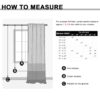 Jiuzhen Blackout Curtains: Thermal Insulated Privacy Panels for Bedroom and Living Room - Image 8