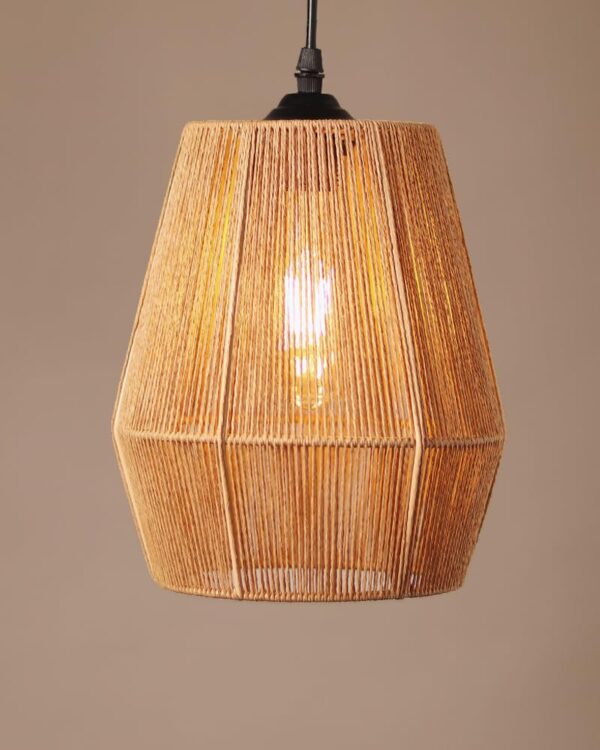 Bamboo and Rattan Lampshades: Unique Cafe Lighting for Every Space - Image 4