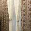 Elegant RIDHAAN Brown Dot Circles 9 Feet Imported Net Fabric Curtains - Image 4