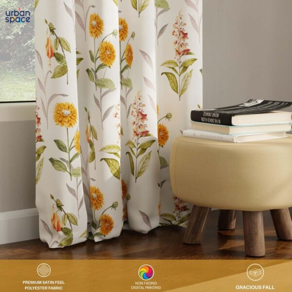 Urban Space Blackout Curtains: 8 Ft Room Darkening Set for Doors - Image 3