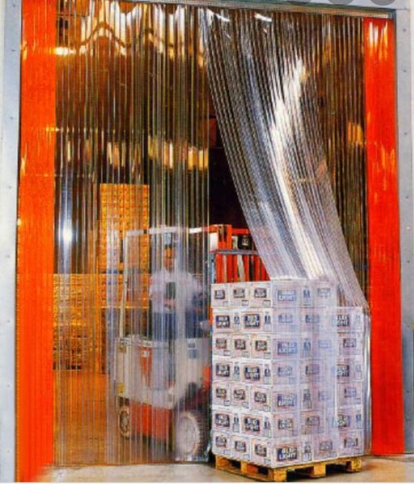 PVC Thick AC Curtain for Offices and Industrial Use - 48"x8' Size - Image 3