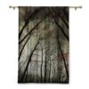 Nature-Inspired Roman Shades: Mystic Dark Forest Design for Your Windows - Image 2