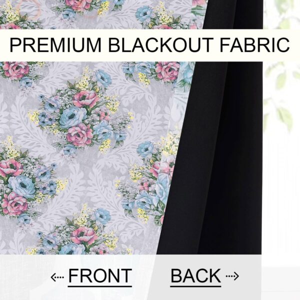 Elegant Blackout Door Curtains Set of 2 for Stylish Home Decor - Image 2