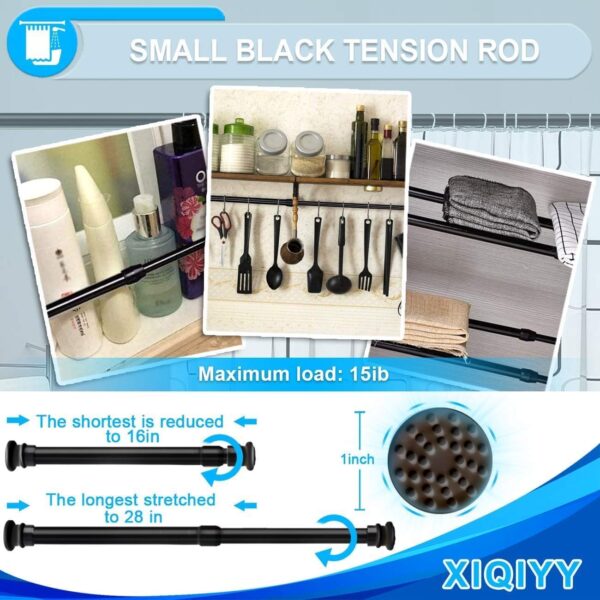 Strong Adjustable Tension Rods 16-28 Inches for Shower and Window Use - Image 6