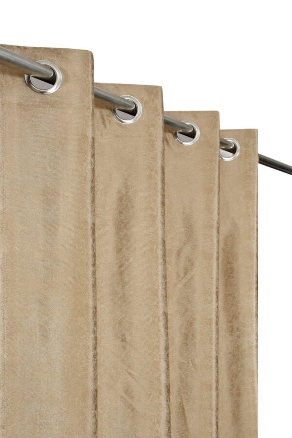 Check Pattern Door Curtains Set of 3 for Stylish Home Decor - Image 3