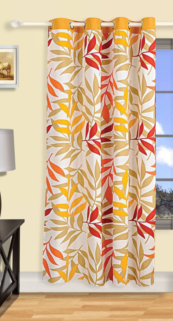 Swayam 100% Cotton Long Door Curtain: Perfect for Bedroom & Living Room Decor - Image 2