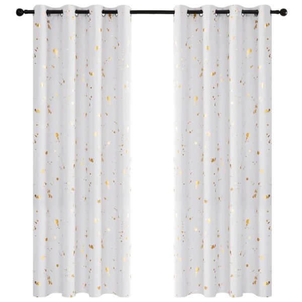 Deconovo Blackout Curtains: Stylish Soundproof Drapes for Bedroom Comfort - Image 9