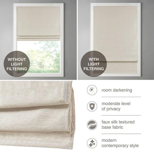 Madison Park Cordless Roman Shades: Stylish, Energy Efficient Window Treatment for Any Room - Image 11