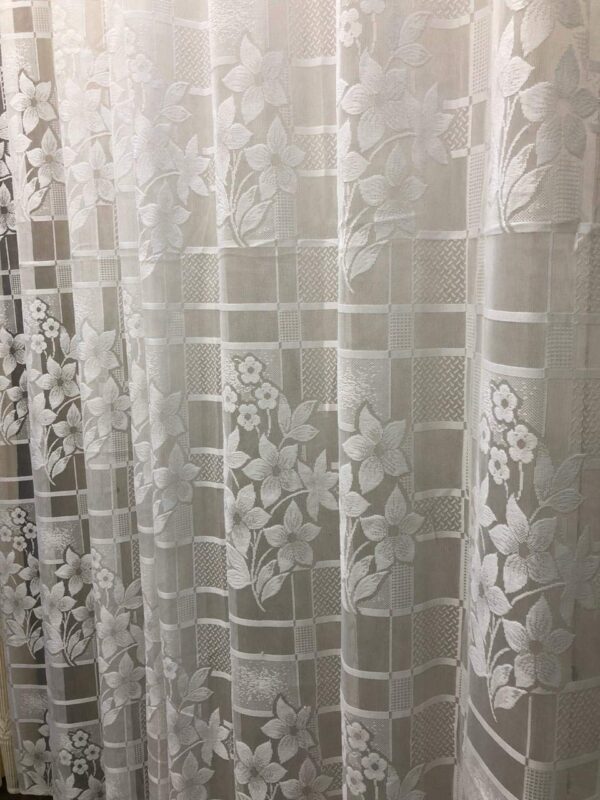 Elegant Sheer Curtains for Living Room and Bedroom - Set of 2 - Image 3