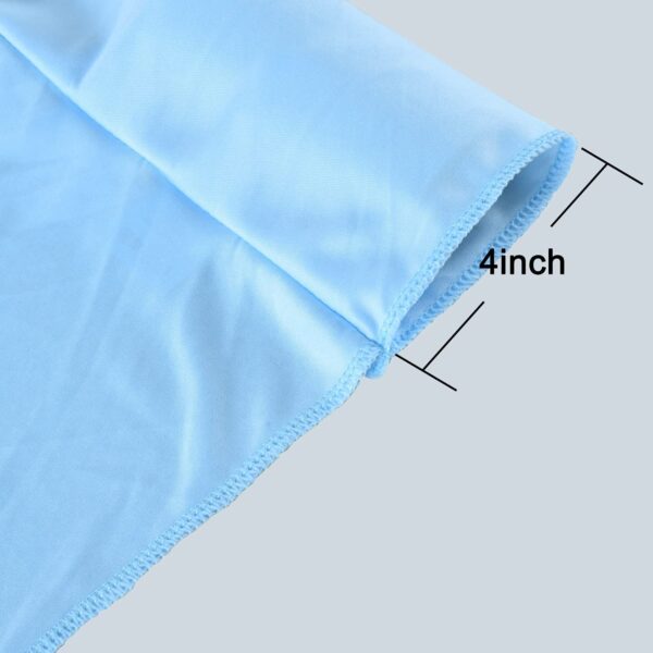 Sky Blue Wrinkle-Free Backdrop Curtains for Stunning Photography and Events - Image 4