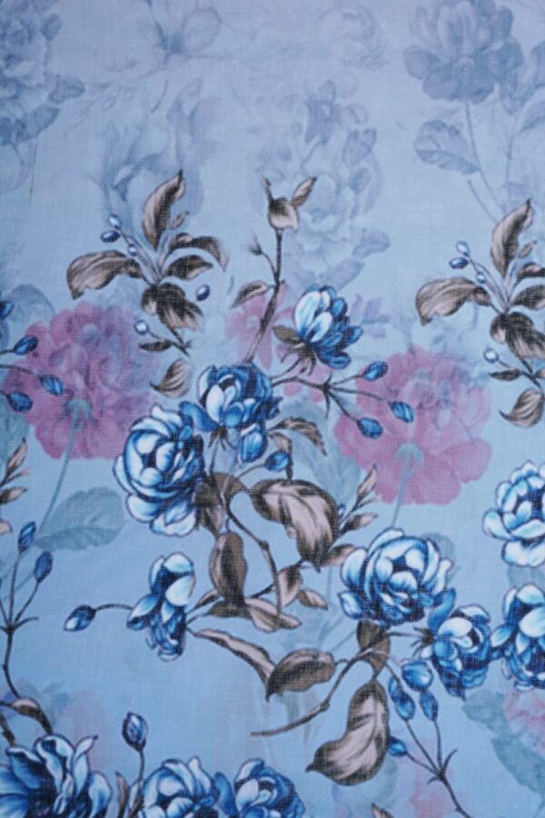 Colorful Flower Design Cotton Linen Curtain for Stylish Home Decor - Image 3