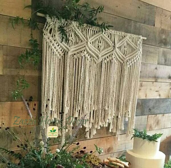 Boho Chic Macrame Wall Hanging for Dreamy Home and Dorm Decor - Image 3