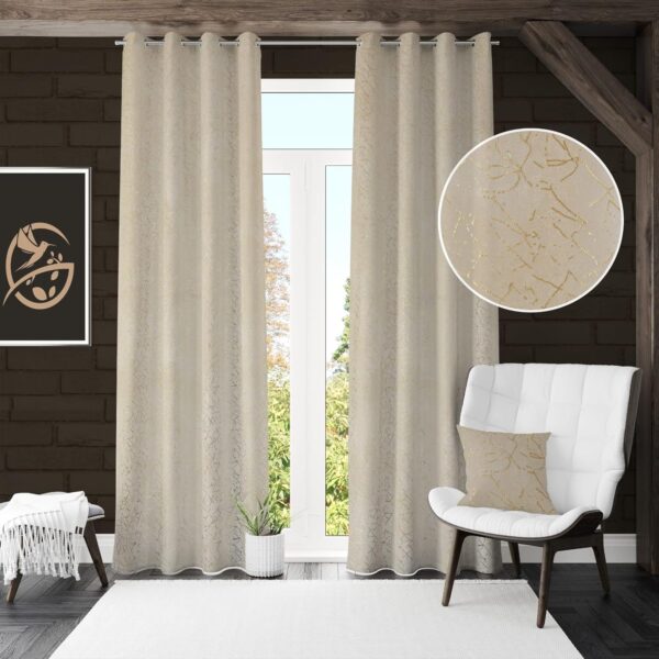 Premium Velvet Room Darkening Curtains Set for Living Room and Bedroom - Image 2