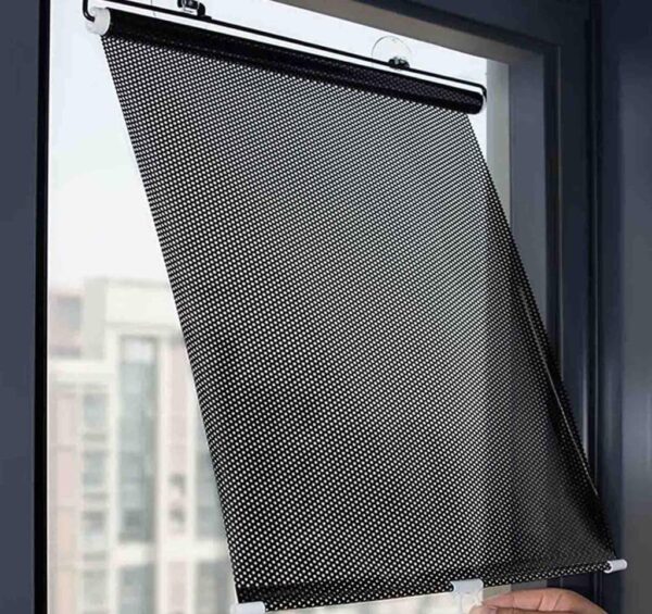 Portable Blackout Blind Shade with Suction Cups for Instant Window Covering - Image 3