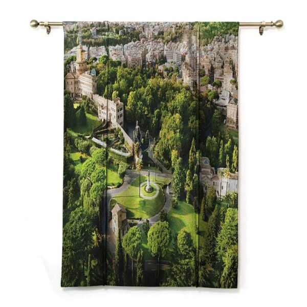 Italian Roman Window Shades for Vatican Gardens: Elegant Blinds with Historic Charm - Image 2