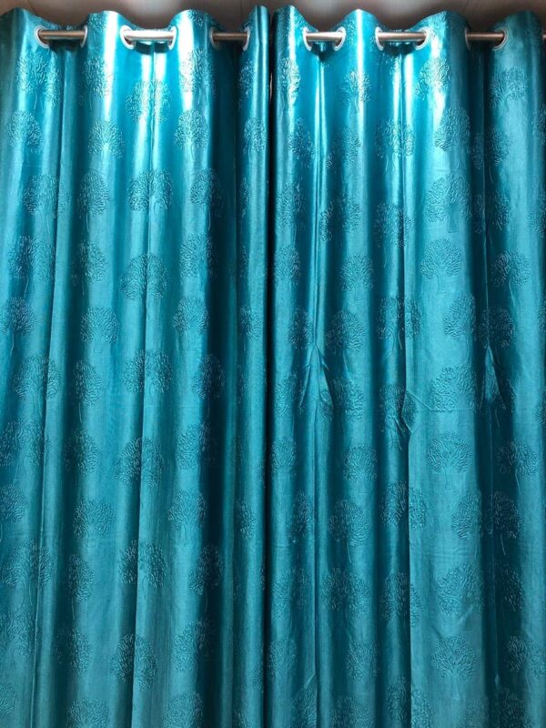 Aqua Thermal Insulated Room Darkening Curtains for Bedroom and Living Room - Image 6