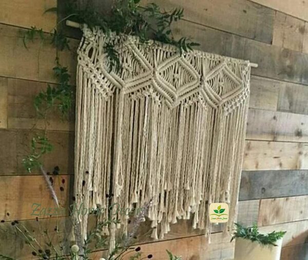 Boho Chic Macrame Wall Hanging for Dreamy Home and Dorm Decor - Image 2