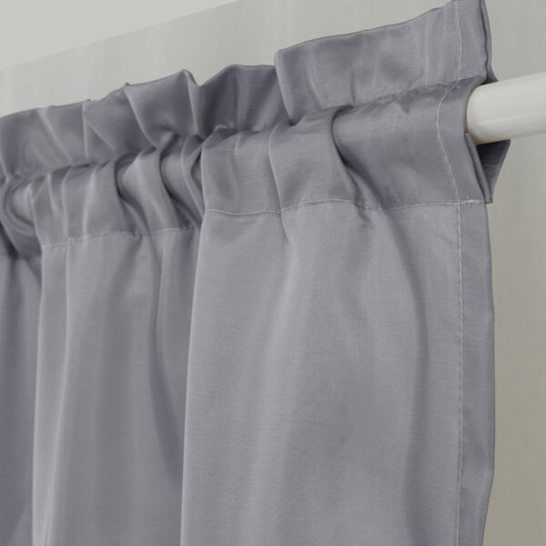 Stylish ATORSE Valance Triangle Curtains for Kitchen and Cafe Windows - Image 3