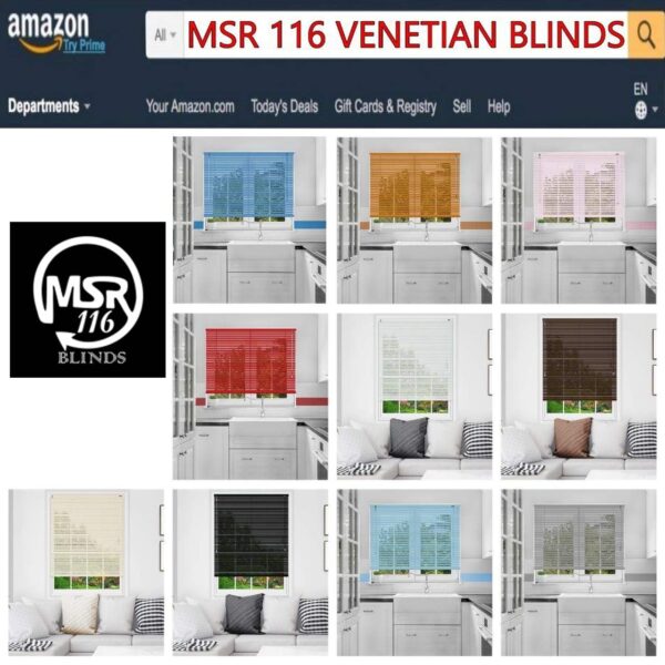 Elegant MSR 116 Roller Blinds for Every Room: Cream 3x3 ft Shades - Image 3