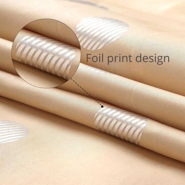 Stylish Encasa XO Light-Filtering Curtains for Kitchen, Bedroom, and Living Room - Image 4