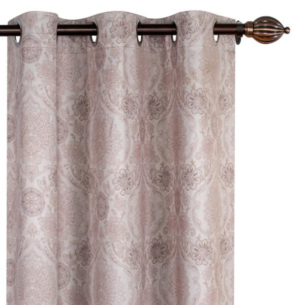 Elegant Semi Blackout Geometric Curtains for Bedroom and Living Room Decor - Image 3