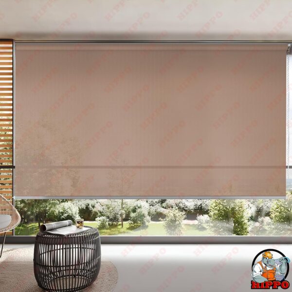 Outdoor Wide Width Roller Blind for Balcony Sun Protection - 8FTX9FT - Image 6