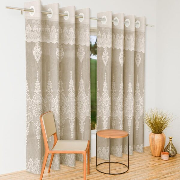 Premium Darkening Door Curtains for Bedroom and Living Room - Pack of 2 - Image 5