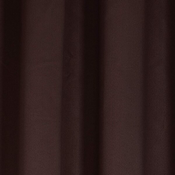 Swayam Blackout Curtain Set: Thermal Insulator for Bedroom, Noise Dampening, Brown - Image 3