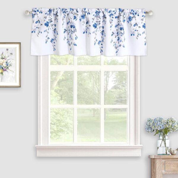 Inselnwald Weeping Flowers Valance Curtain for Stylish Living Room Decor - Image 2