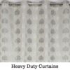 Premium Betel Leaf Curtains | 80% Room Darkening Grey Window Screens - Image 4