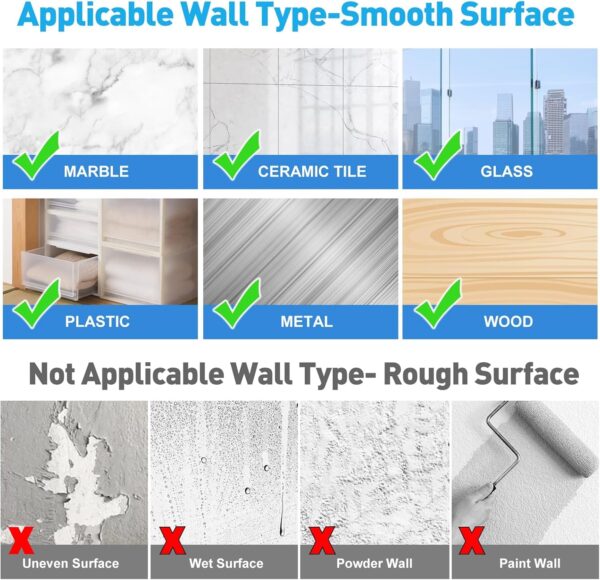 No Drill Curtain Rod Brackets: Easy Self-Adhesive Hooks for Any Room - Image 6