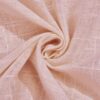 Elegant Baby Pink Cotton Linen Curtains for Stylish Home Decor - Image 2