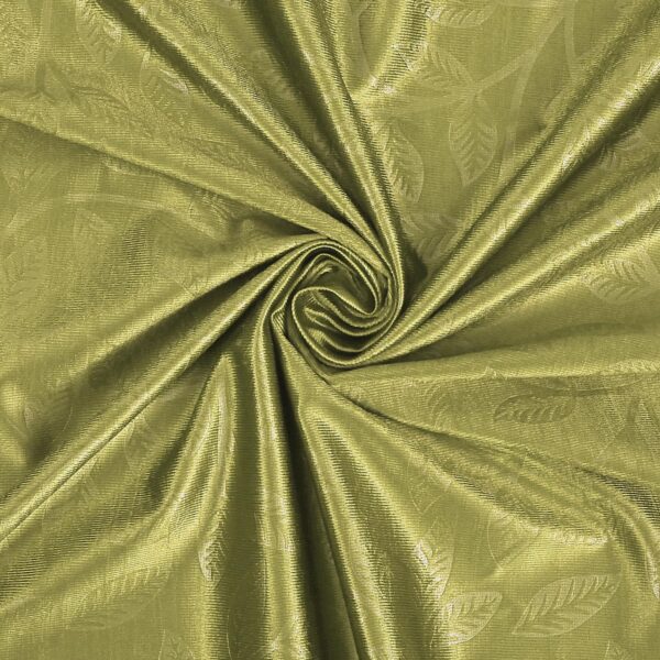 Elegant Green Polyester Long Door Curtains - 9 Feet, Pack of 2 - Image 5