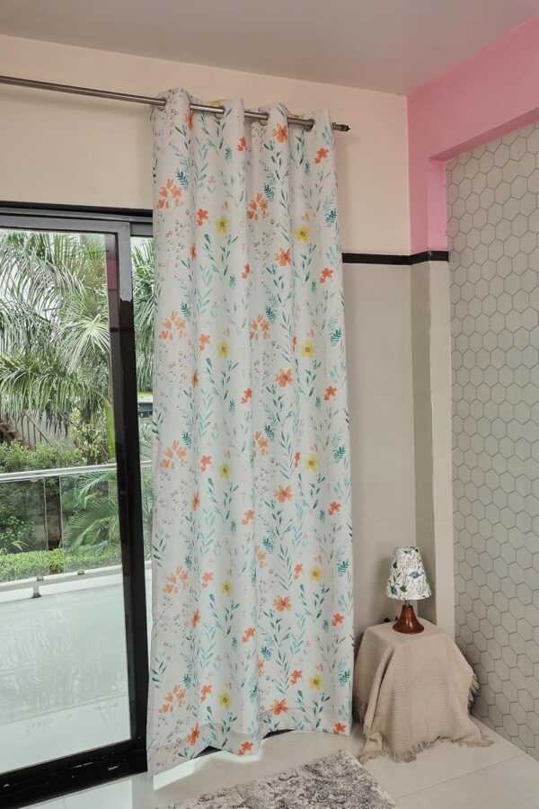 Tramb Printed Polyester Curtains: Stylish Privacy and Noise Reduction for Your Home - Image 2