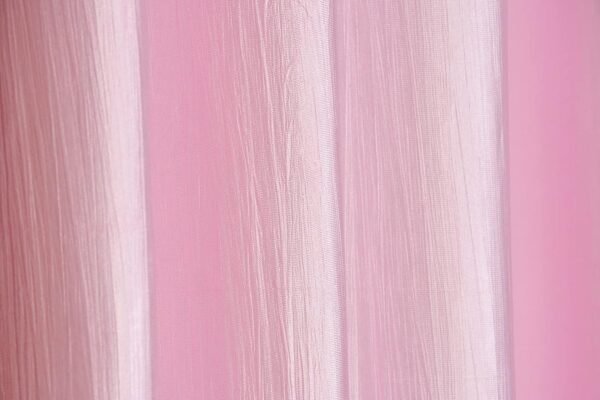 Faux Texture Baby Pink Curtains for Room Darkening and Privacy Solutions - Image 6