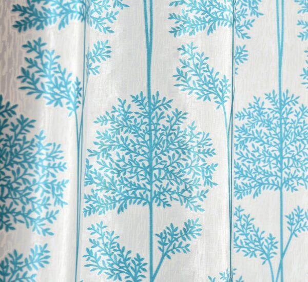 Tree Printed Long Window Curtains Set of 2 for Room Darkening Decor - Image 3