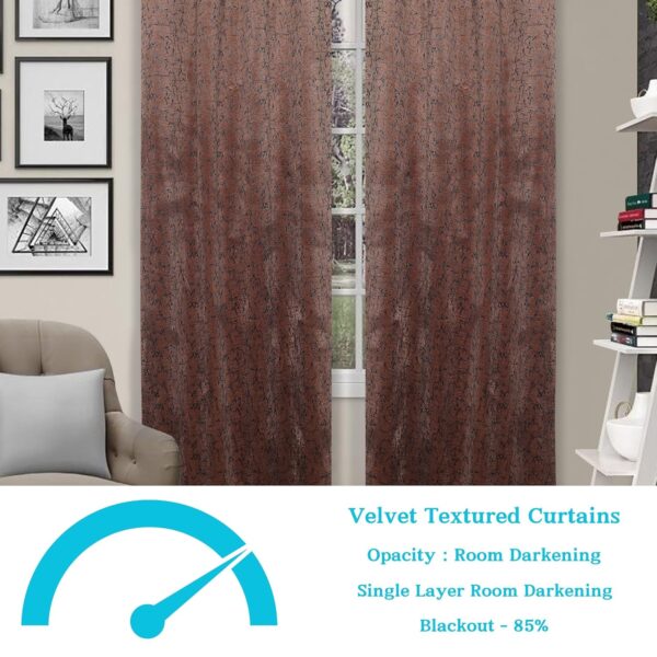 Elegant Suede Velvet Thermal Curtains for Bedroom and Living Room Decor - Image 5