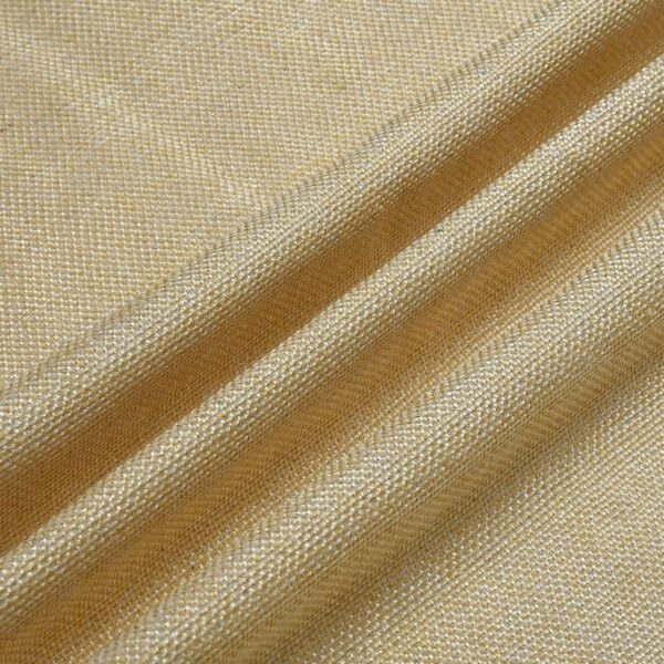 Jute Curtains for Doors: Modern, Hypoallergenic 7 Feet Long Curtains in Cream - Image 4