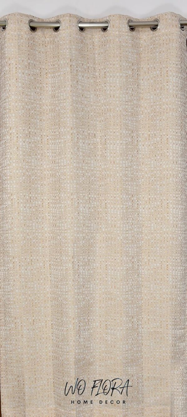 Elegant Room Darkening Window Curtains in Golden - Set of 2, 4x5 Feet - Image 3