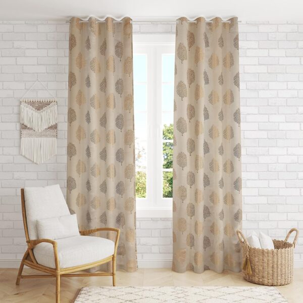 Premium Jacquard Window Curtains for Modern Living Rooms and Bedrooms - Image 9