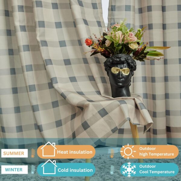 Tramb Printed Polyester Curtains: Light, Airy, and Perfect for Privacy - Image 3