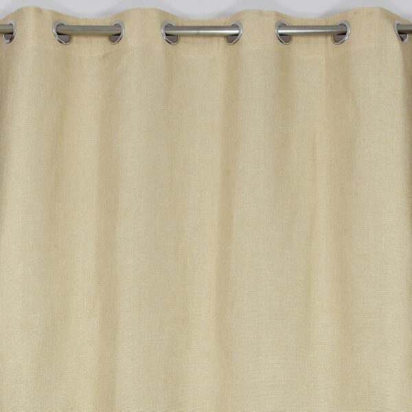 Jute Curtains for Doors: Modern, Hypoallergenic 7 Feet Long Curtains in Cream - Image 5